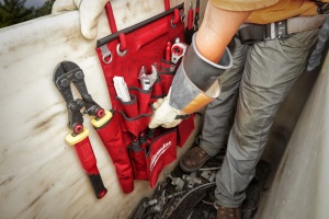 Suport compact scule pentru lucratori linii electrice aeriene, vinil rezistent, Milwaukee, cod 4932498652 - Img 4
