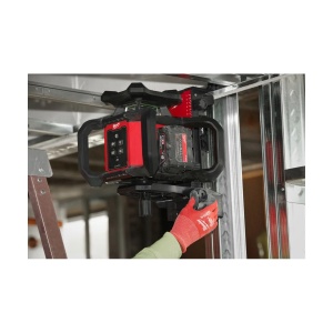 Suport de perete LWM pentru nivele laser rotative si nivele laser cu linie M12, Milwaukee, cod 4932493201 - Img 7