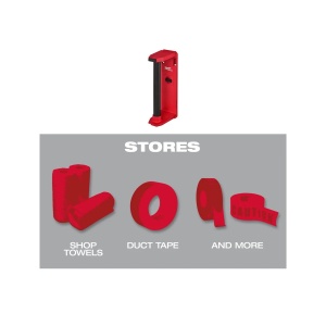 Suport depozitare PACKOUT pentru role, 165 x 102 x 330 mm, max 2.3 kg, Milwaukee, cod 4932480707 - Img 3