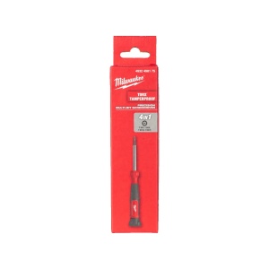 Surubelnita TORX de precizie, multi-bit, 4 in 1, T BO8, T BO15 / T BO7, T BO10, Milwaukee, cod 4932498175