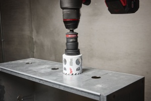 Tija QUIK-LOK 7/16" Hex 11 mm pentru carote 32-210 mm, Milwaukee, cod 4932500549