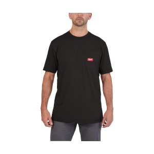 Tricou de lucru WT SS BL, negru, Milwaukee - Img 2