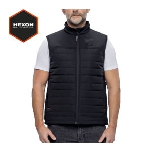 Vesta puffer incalzita M12 HPVBL3-0, Tehnologie HEXON, S-XXL, 3 zone incalzire, autonomie 11 ore, Milwaukee - Img 5