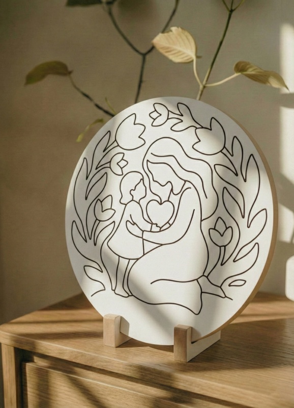 Tablou sculptat - „Cel mai frumos loc din lume” Cadou Personalizat - Img 2