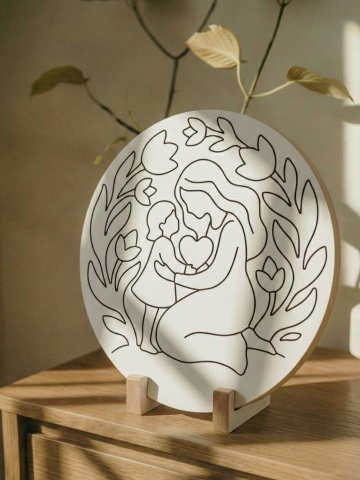 Tablou sculptat - „Cel mai frumos loc din lume” Cadou Personalizat - Img 2