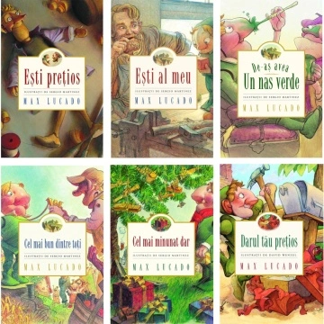 Pachet Max Lucado: Seria Pancinello - Toate cele 6 volume
