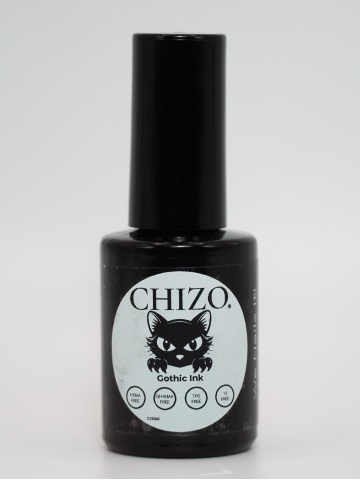 Gothic Ink – Gel UV Color Negru 15ml - Img 2