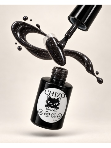 Pure Onyx – Gel UV Color Negru 15ml - Img 2