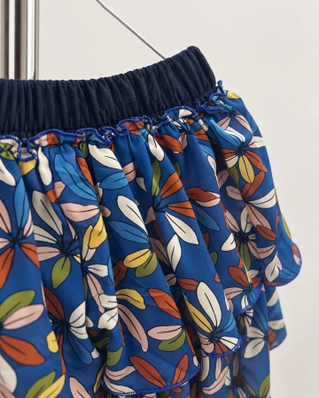 A.DOR Bloom – bleumarin cu volane florale - Img 2