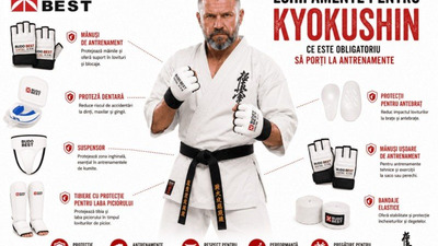 Echipamente pentru Kyokushin: Ce este obligatoriu să porți la antrenamente?
