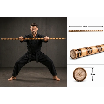 Bo din rattan Tiger SF13-72 pentru arte marțiale