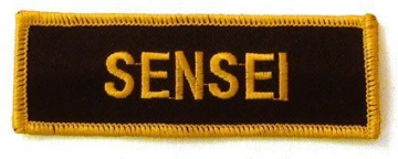 Emblema ”Sensei”