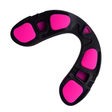 Structură inferioară protecție dentară Budo Best YE-026-2B negru roz pentru absorbția șocurilor 2