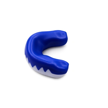 Protecție Dentară Vampir Budo Best YE-026-2C cu Cutie – Alb/Negru, Alb/Albastru, Alb/Roșu | Mouthguard pentru Box, Kickboxing, MMA și Arte Marțiale