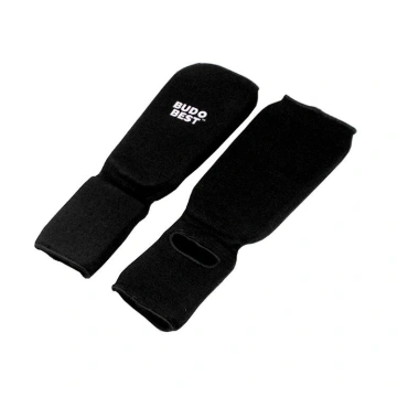 Tibiere ciorap cu protectie metatarsiene din polycotton, semielastice – Negru