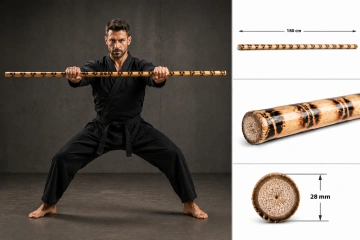 Bo din rattan Tiger SF13-72 pentru arte marțiale