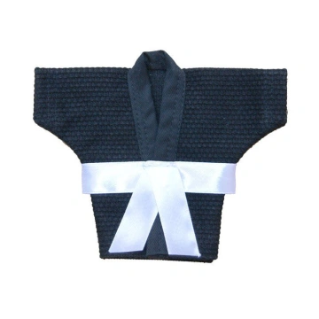 Breloc mini-judogi – Albastru