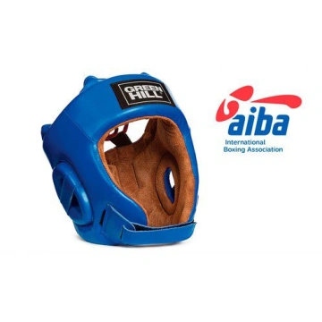 Casca de box Green Hill Five Star, aprobata AIBA – Albastru