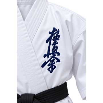Detaliu broderie Kyokushin pe kimono karate Budo Best Standard