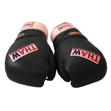 Mănuși de box ThaW ”Pro Lace” – Negru
