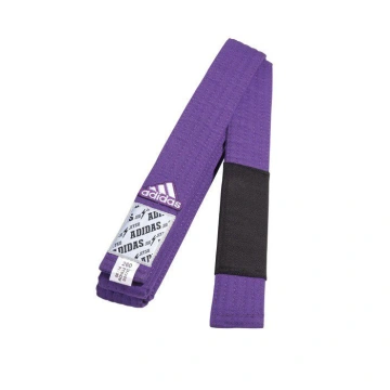 Centură Adidas pentru Jiu Jitsu Brazilian - violet/negru