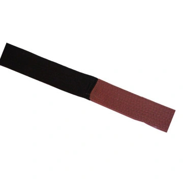 Centura bicoloră maro-negru 50/50