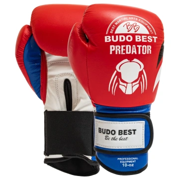 Mănuși Box Piele Naturală Budo Best Predator – Performanță & Durabilitate – Roșu