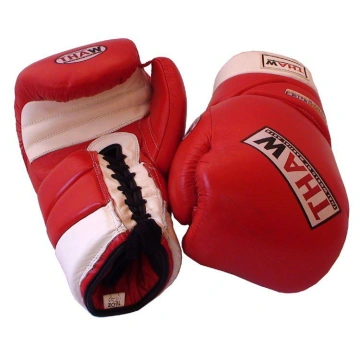 Mănuși de box ThaW ”Pro Lace” – Roșu