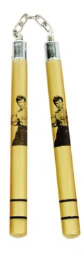 Nunchaku din lemn cu lant, Bruce Lee - C113