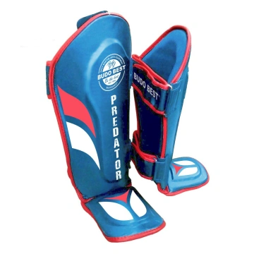 Tibiere Kickbox Budo Best Predator din piele naturala