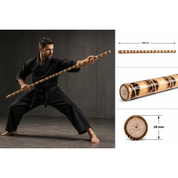 Bo din rattan Tiger SF13-72 pentru arte marțiale