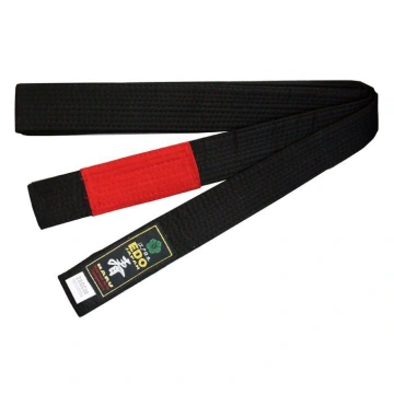 Centura BJJ Negru/Roșu