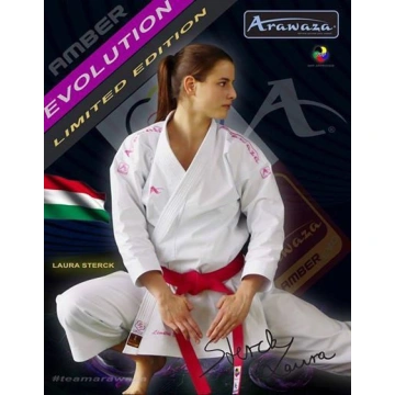 Kimono Karate Kata Arawaza Amber Evolution - Aprobat WKF