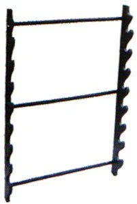 Stativ orizontal de perete pentru 8 arme - ZSST-17