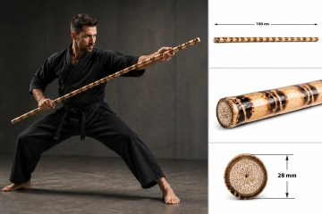 Bo din rattan Tiger SF13-72 pentru arte marțiale