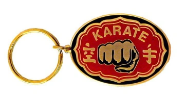 Breloc Oval Karate