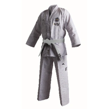 Dobok ITF Taekwon-Do Student CHAMPION ADITITF01, Alb, Bumbac-Poliester, Nivel Începător–Intermediar