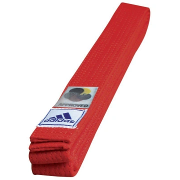 Centura Adidas Karate WKF - ADIB240D240 – Roșu