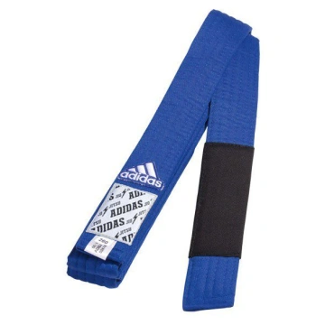 Centură Adidas pentru Jiu Jitsu Brazilian - albastru/negru