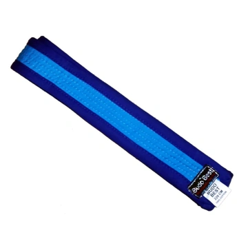 Centura bleu cu chenar bleumarin