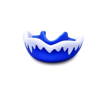Protecție Dentară Vampir Budo Best YE-026-2C cu Cutie – Alb/Negru, Alb/Albastru, Alb/Roșu | Mouthguard pentru Box, Kickboxing, MMA și Arte Marțiale