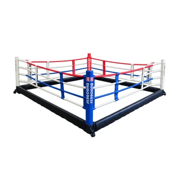 Ring de Box Pliabil Budo Best – Montaj Rapid, Structură Mobilă, 4×4 m / 5×5 m