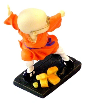 Figurina Shaolin - Portocaliu (1)