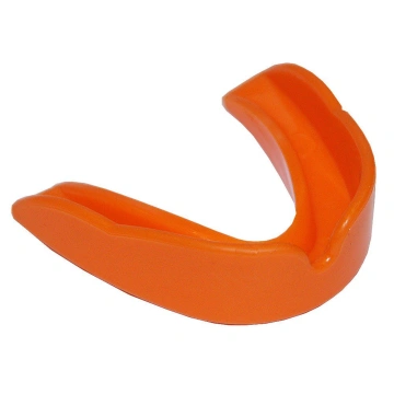 Protectie dentara simpla, termoreglabila, in cutie – Pentru seniori – Portocaliu