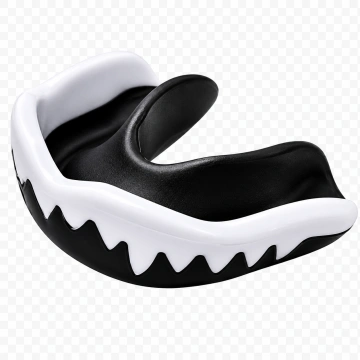 Protecție Dentară Vampir Budo Best YE-026-2C cu Cutie – Alb/Negru, Alb/Albastru, Alb/Roșu | Mouthguard pentru Box, Kickboxing, MMA și Arte Marțiale