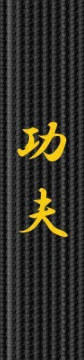 Broderie centura - Kung Fu