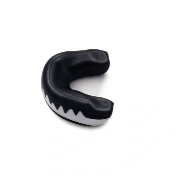 Protecție Dentară Vampir Budo Best YE-026-2C cu Cutie – Alb/Negru, Alb/Albastru, Alb/Roșu | Mouthguard pentru Box, Kickboxing, MMA și Arte Marțiale