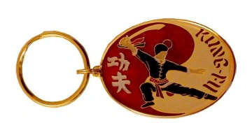 Breloc Oval Kung Fu