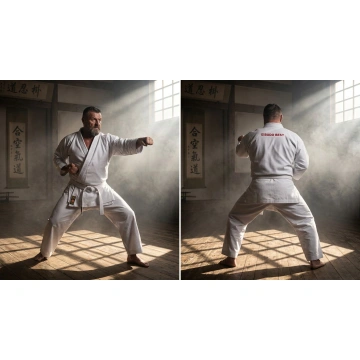 Kimono Karate KISAKI UltraLight Budo Best – Material Texturat Premium, Confort Superior