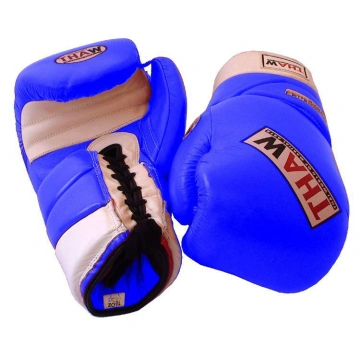 Mănuși de box ThaW ”Pro Lace” – Albastru